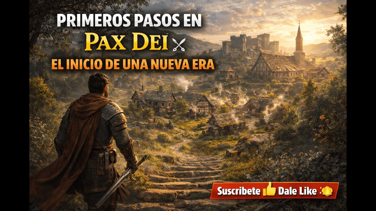 PAX DEI | Día 1: Primeros pasos, cero idea y Xeji “La Rubia” sobreviviendo como puede 😂⚔️