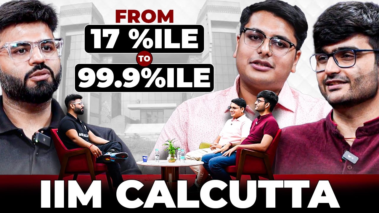 IIM Calcutta CAT Toppers Share Their BIGGEST Secrets | IIM Interview Experience| CAT 2025 Motivation