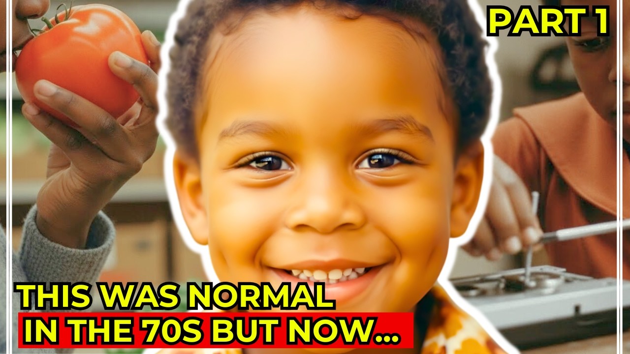 25 Skills Every Black Kid Had in the 1970s That Kids Today Can't Do!