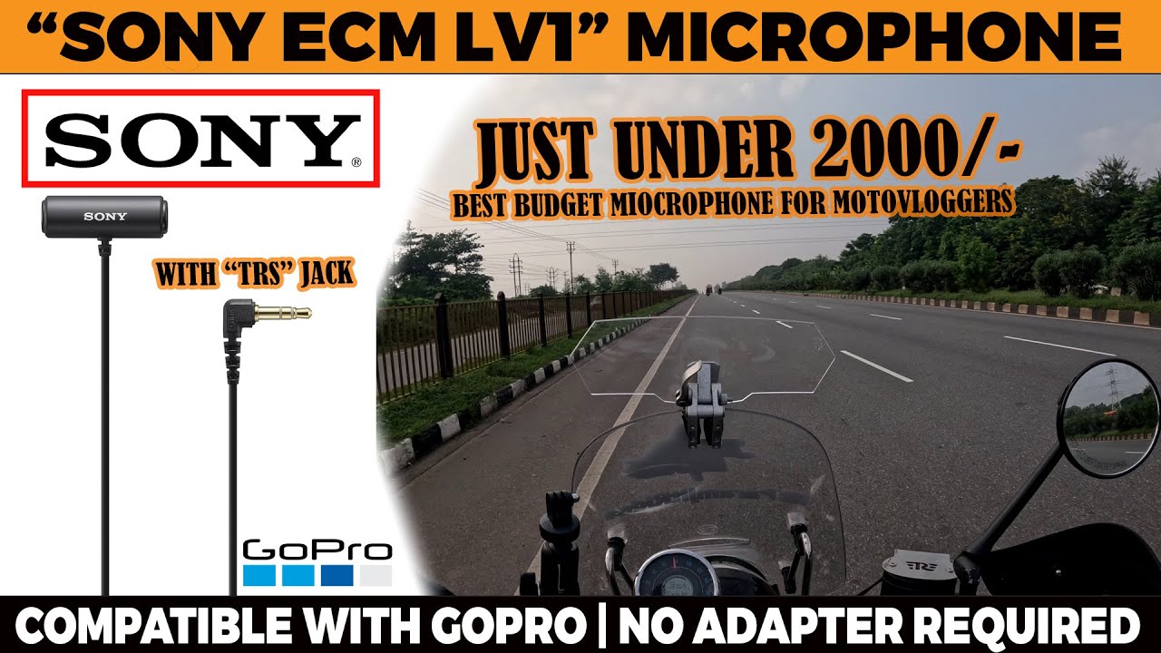 STOP Wasting Money on Expensive Mics! Sony ECM LV1 is the Best Budget Option for Motovloggers!