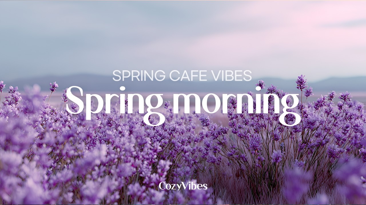 You’re Studying in a Quiet Spring Cafe ☕🌼 | Cozy Lofi Playlist