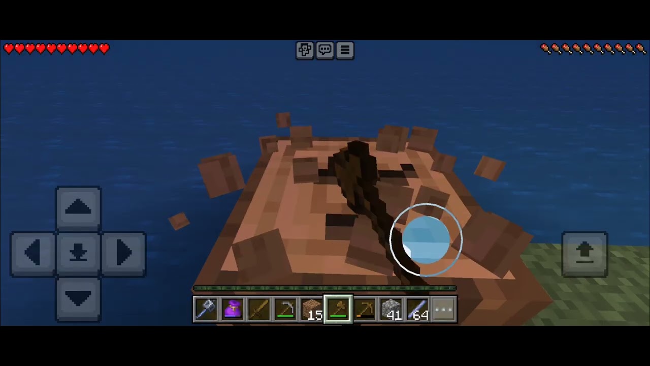 Minecraft island  ep 1