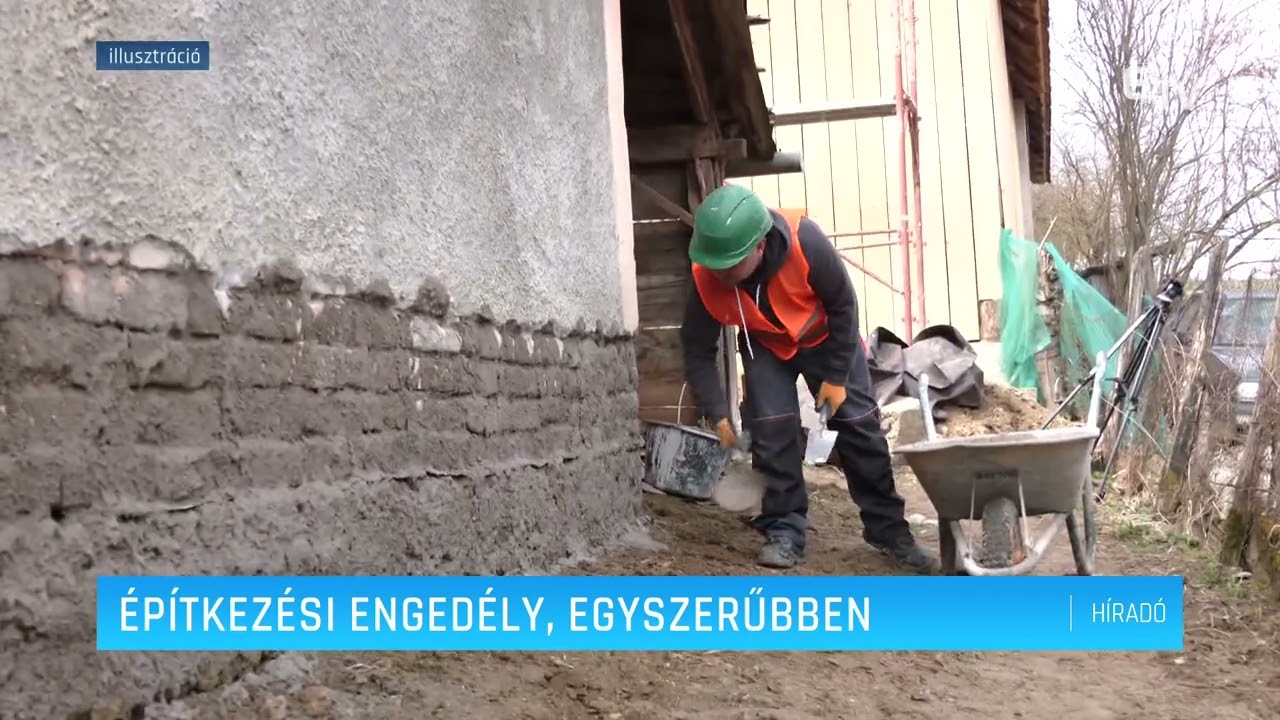 Építkezési engedély, egyszerűbben – Erdélyi Magyar Televízió