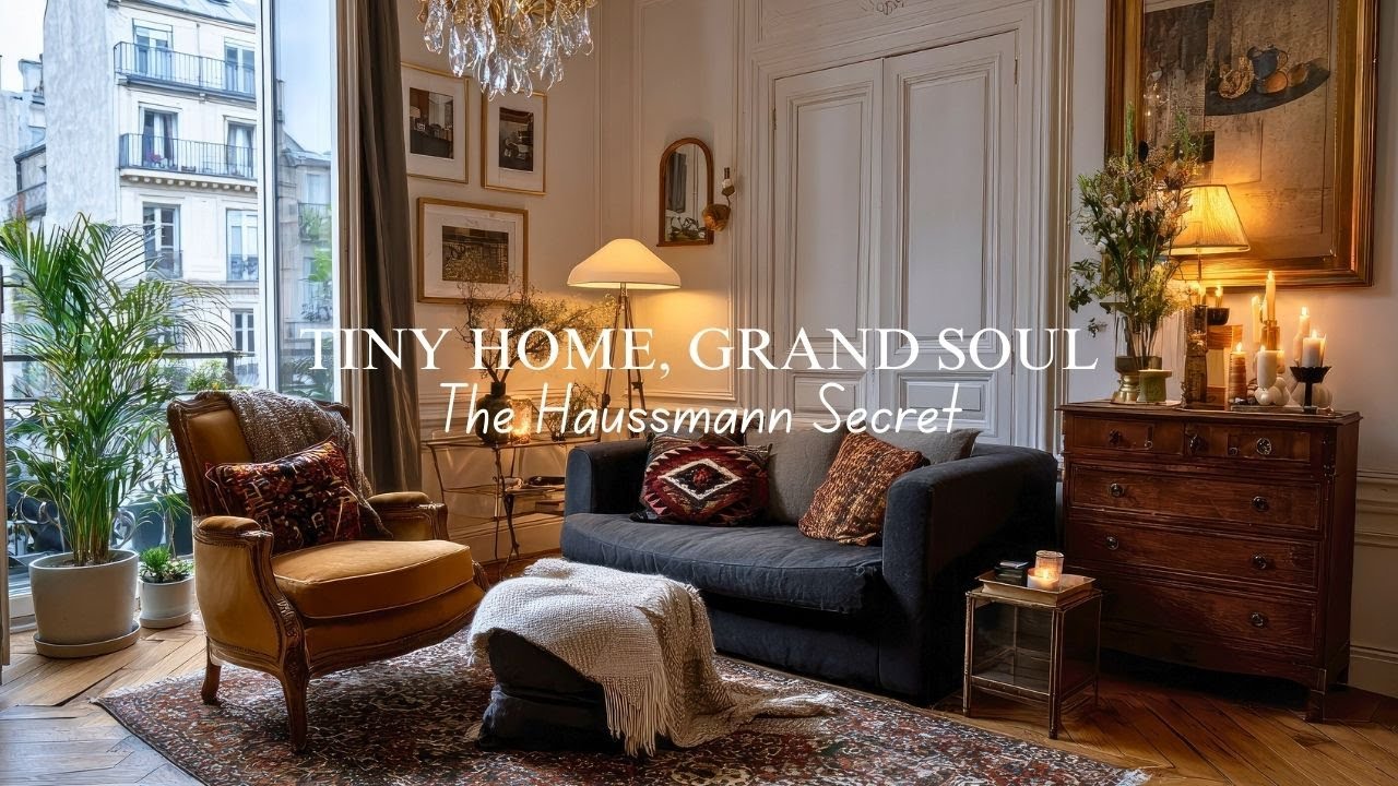 Parisian Elegance in a Small Home | Creating PARIS Aesthetics At Home