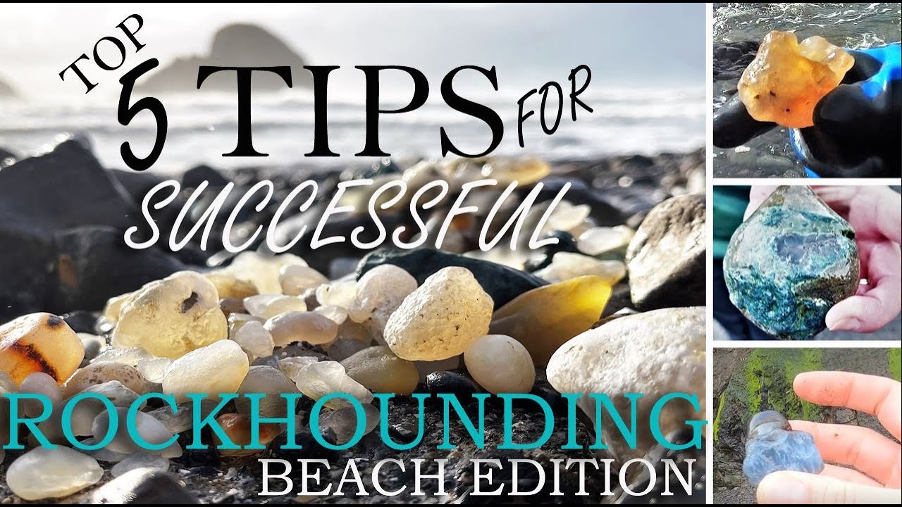 How to find AGATES at the beach.