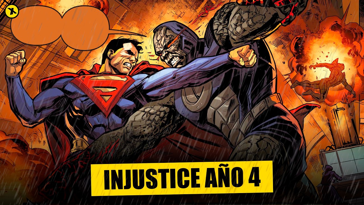 Superman contra los Dioses Zeus, Poseidon, Darkseid... | INJUSTICE: Año 4