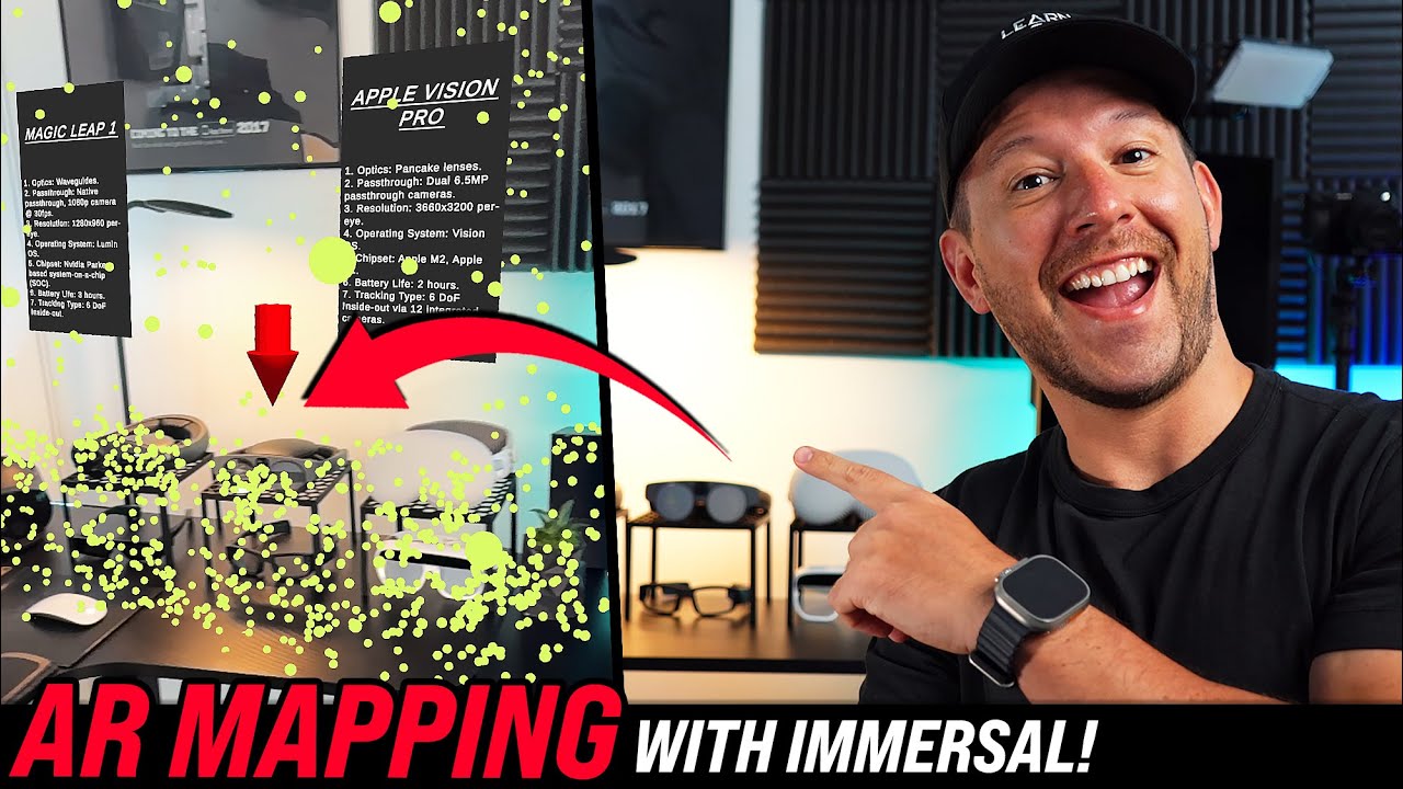 Пошаговое руководство: создание карты моей YouTube-студии с помощью Immersal AR