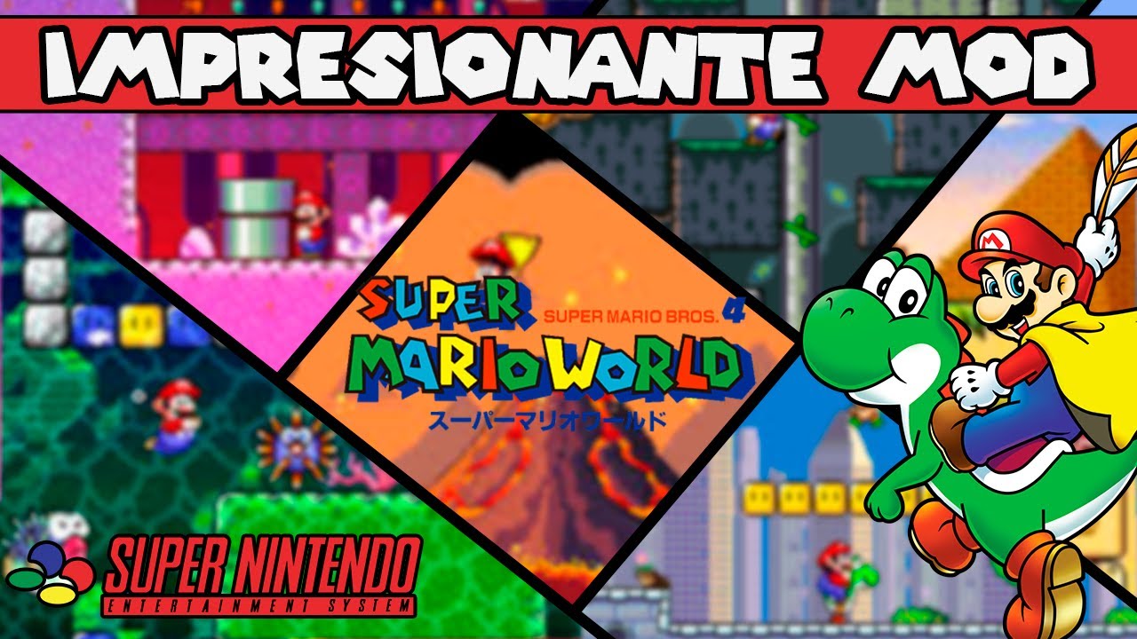 Este HACK de Super Mario World lleva la SNES al SIGUIENTE NIVEL