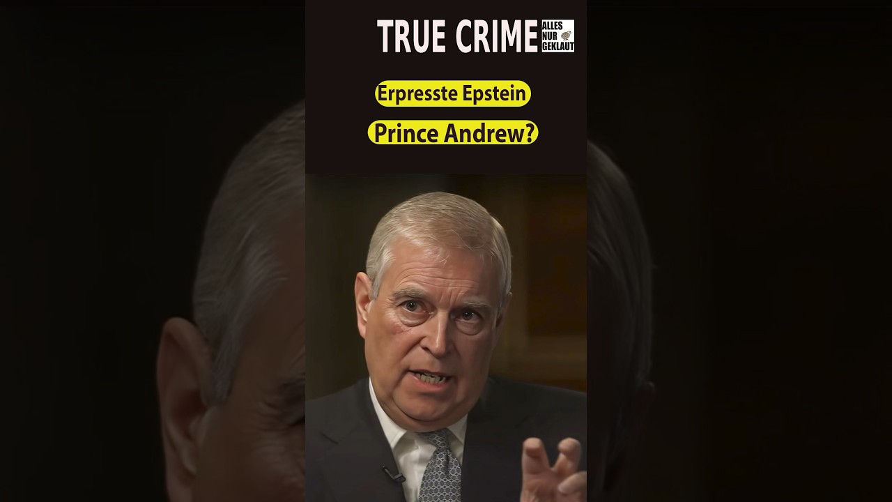 Erpresst von Jeffrey Epstein? #truecrime
