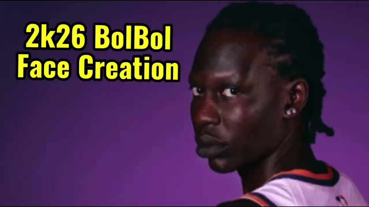 NBA 2k26 Best BolBol Face Creation 
