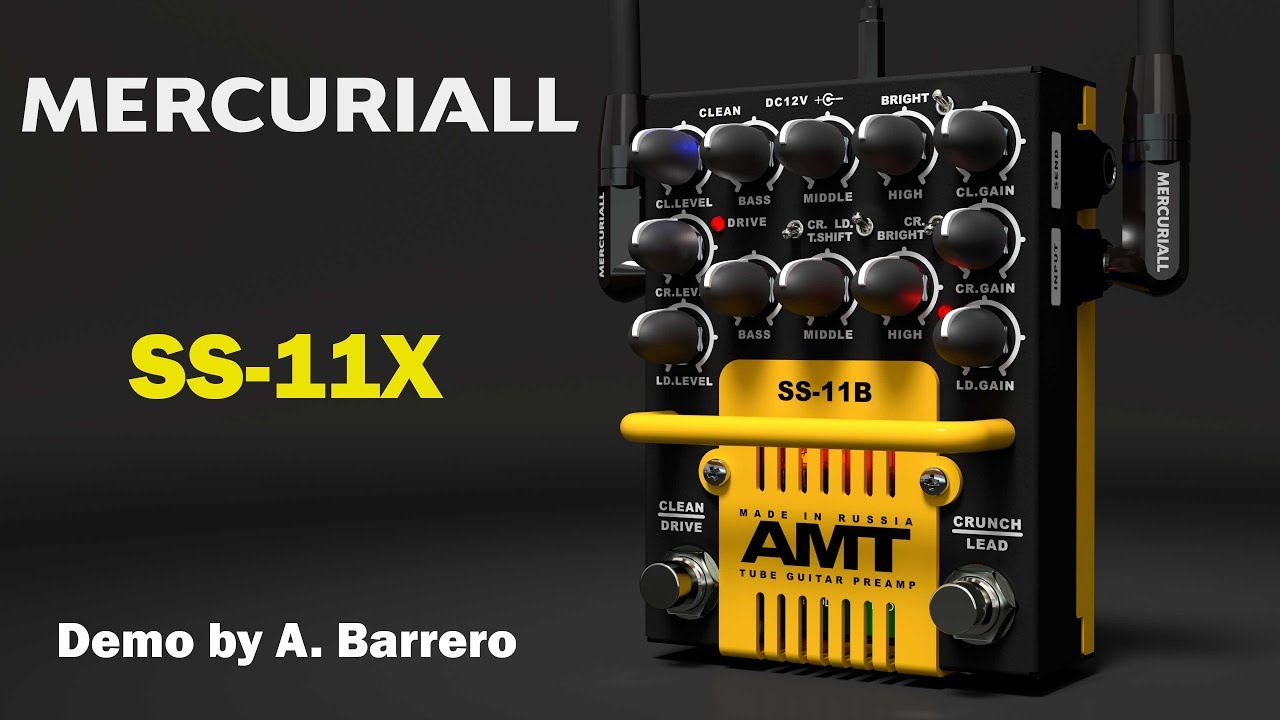 Mercuriall SS-11X - Demo by A. Barrero (No Metal Music)