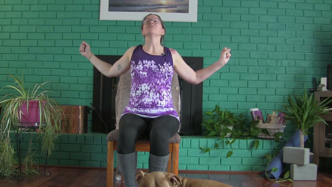 Chair Yoga After Arm Surgery