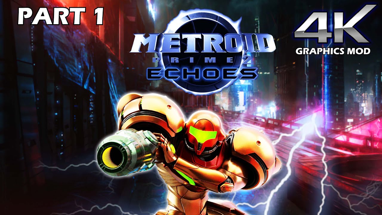 Metroid Prime 2: Echoes Full Game 100% Playthrough 4K 60FPS - Part 1