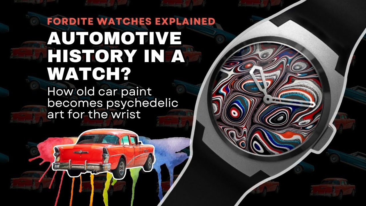 Fordite Watches Explained: Automotive History In A Watch?