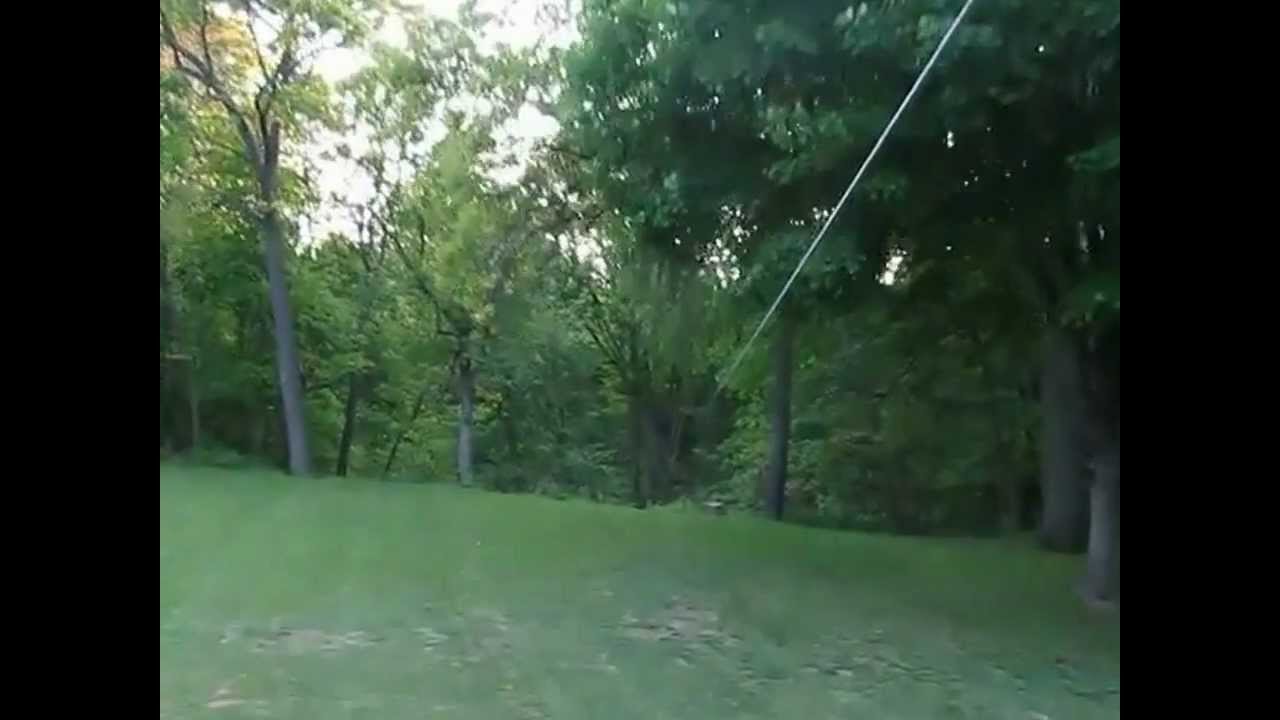 500 ft Backyard zipline