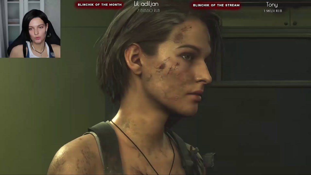 Мой Первый Донатик) Поддержал Любимого Стримера (Sasha Zotova) RESIDENT EVIL 3 2020