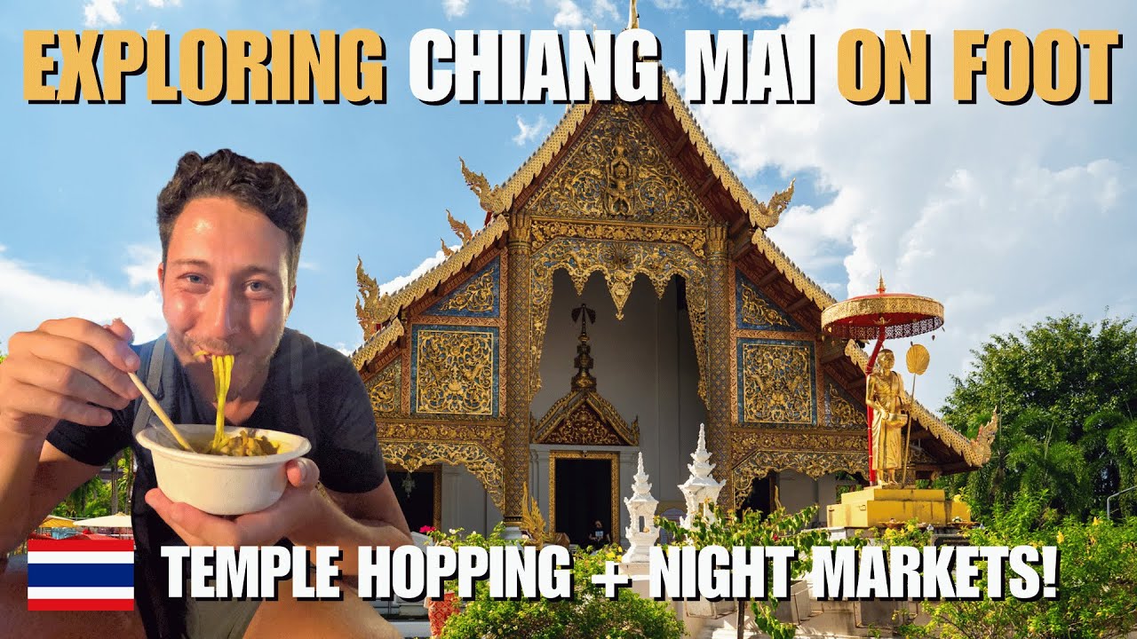 Temple Hopping & Night Markets: Exploring Chiang Mai On Foot