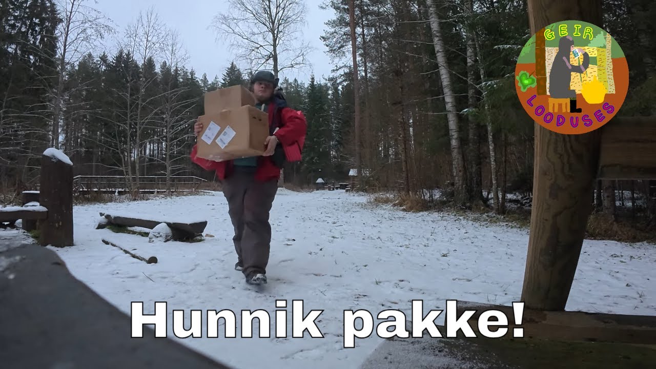 Tenno lõkkekohas telkimas, uus varustus ja paki ralli