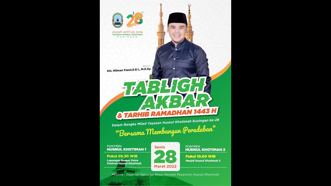 Tarhib Ramdhan Ustadz Hilman Fauzi