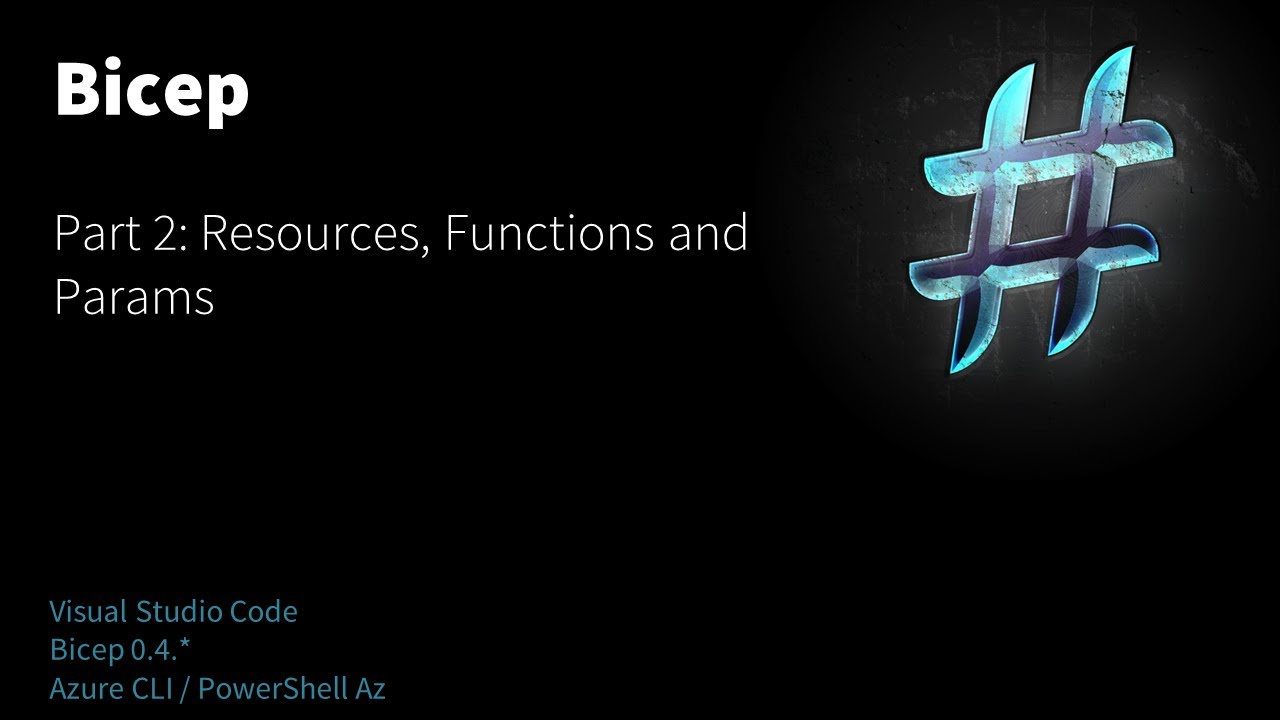 Bicep Part 2: Deploying a storage account