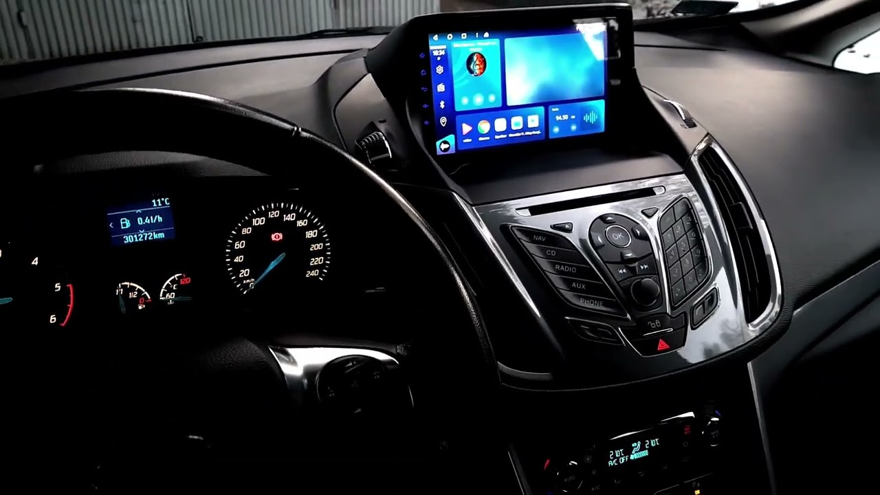 Ford C-MAX II / Kuga II Stacja Android Apple CarPlay AndroidAuto
