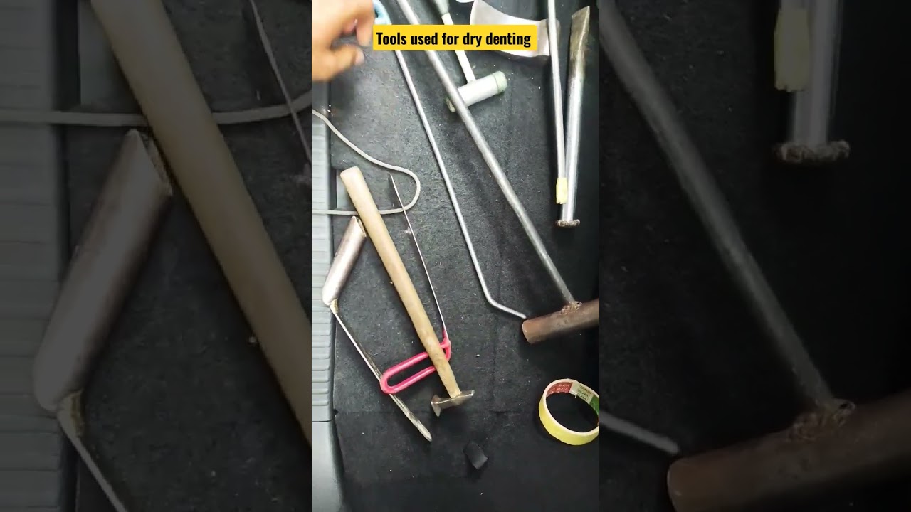 dry denting tools #automotive #denting