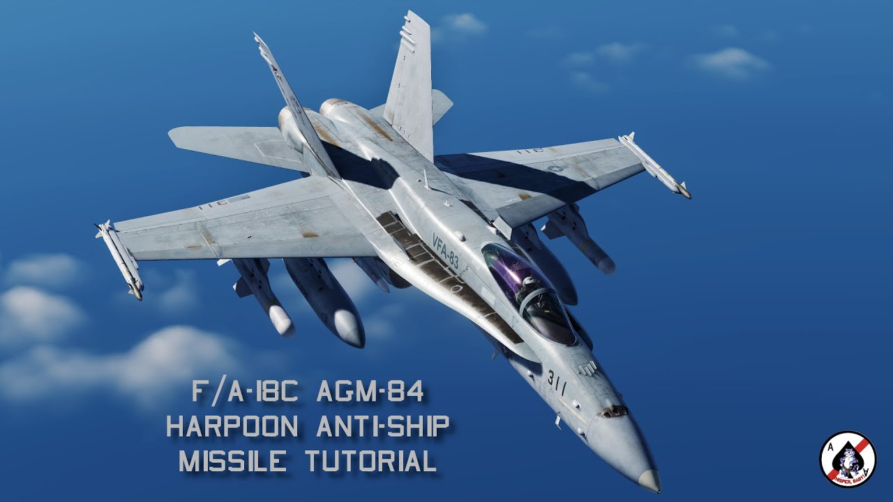 DCS World: F/A-18C Hornet Harpoon Tutorial