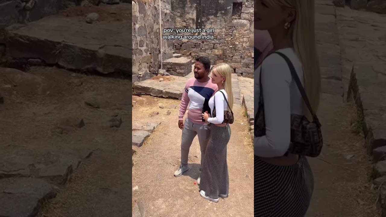 White Girl travels to INDIA and gets CRAZY reactions.