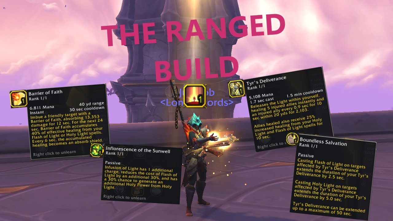 Throw the Book at em' | RANGED HOLY PALADIN build for Dragonflight!