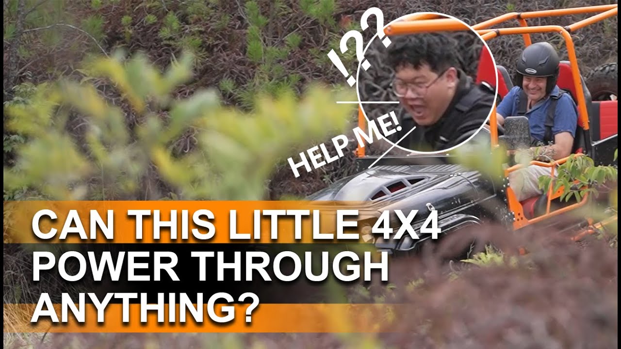 Mini Chinese 4x4 Jeep- style UTV Power Through it All.