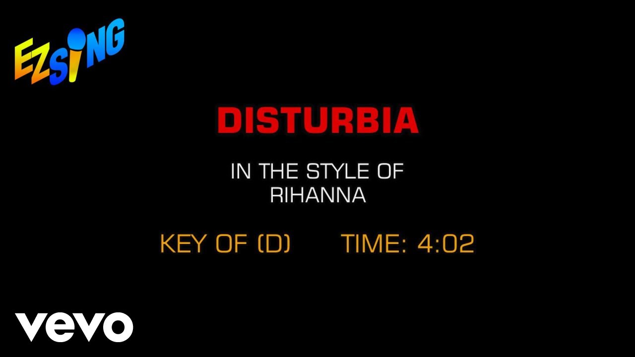 Rihanna - Disturbia (Karaoke)