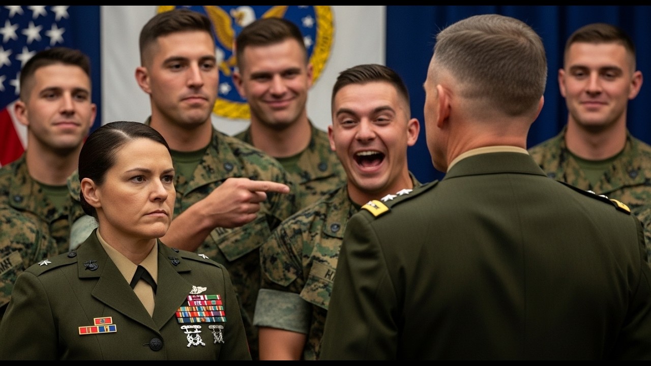 U.S. Marines Commander Laughed at Her Title — Until a 4-Star General Appeared and He Froze