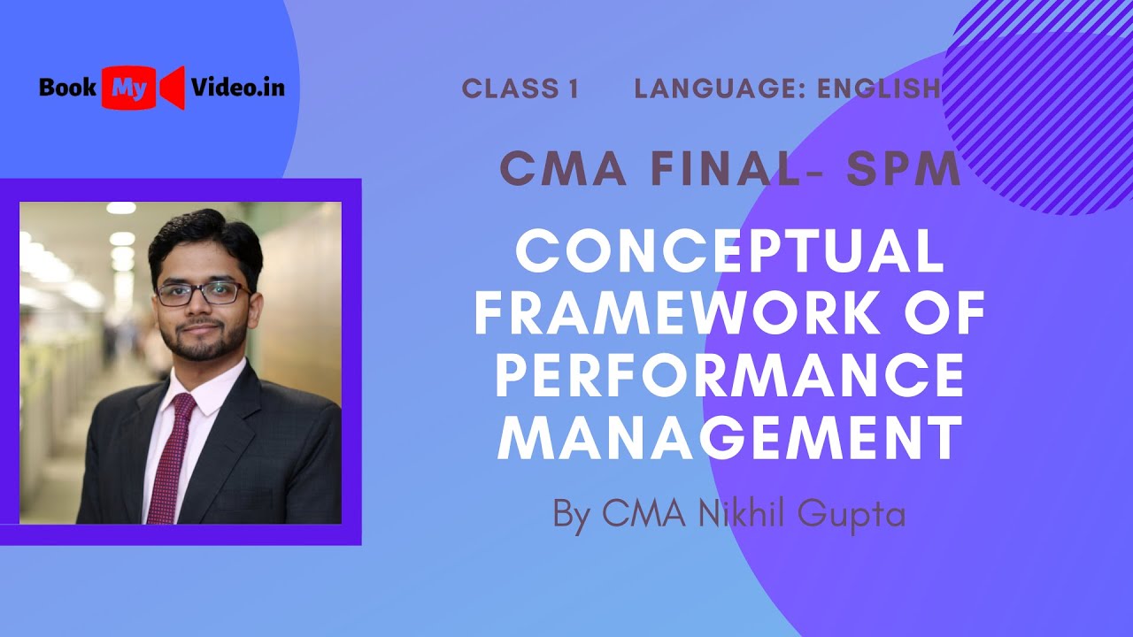 CMA Final Paper 20A | SPM | Conceptual Framework of Performance Management (In English)