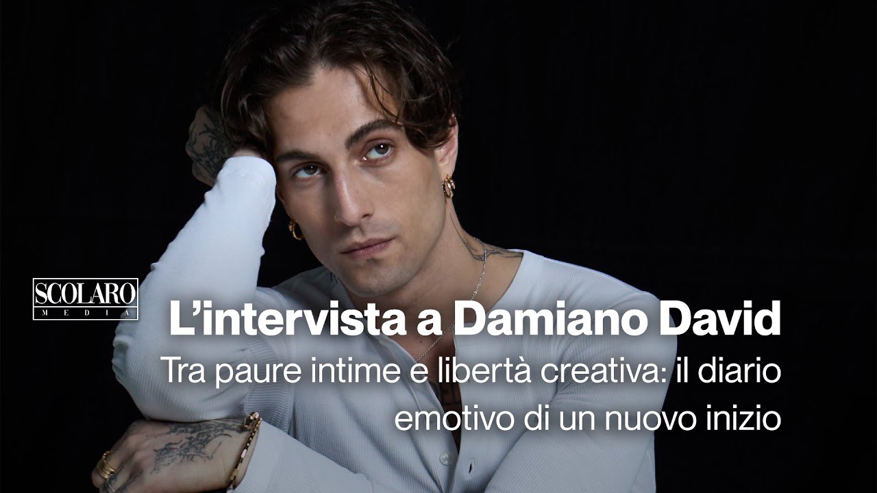 Tra paure intime e libert&agrave; creativa, il racconto di un nuovo inizio | SCOLARO Incontra Damiano David