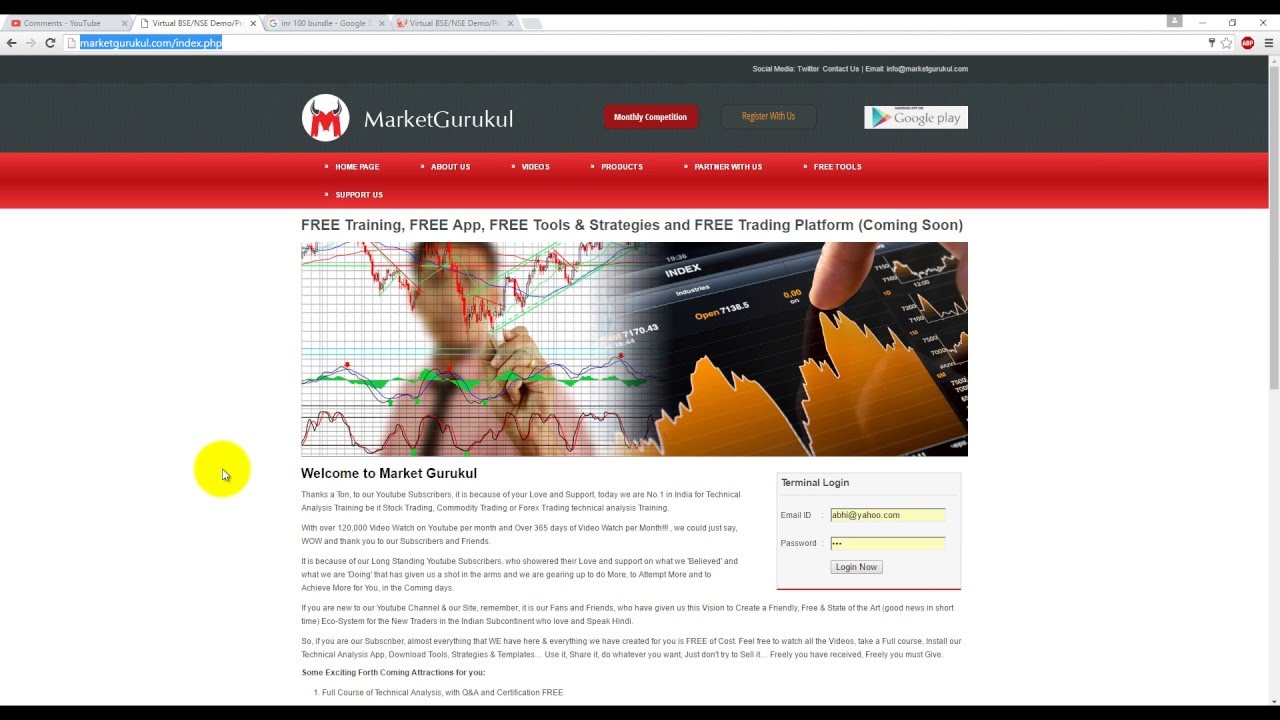 MarketGurukul.com Competition Registration