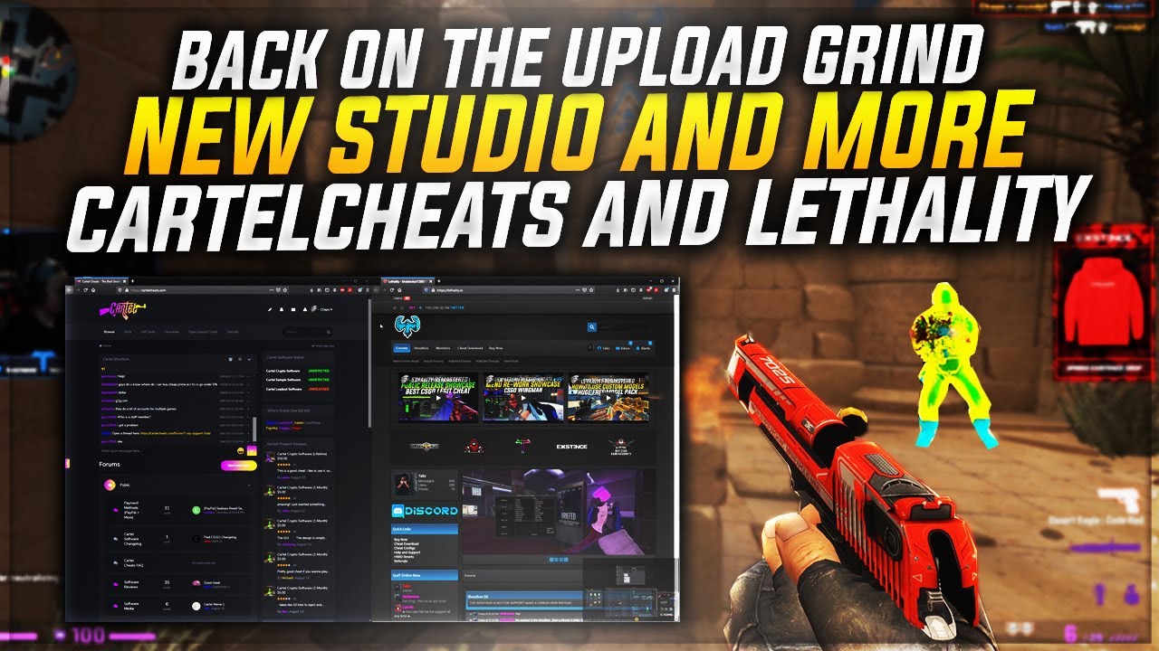 WE ARE BACK BABY WITH A NEW STUDIO | CARTELCHEATS + LETHALITY.IO | CSGO PRIME | R2GLOBAL #33