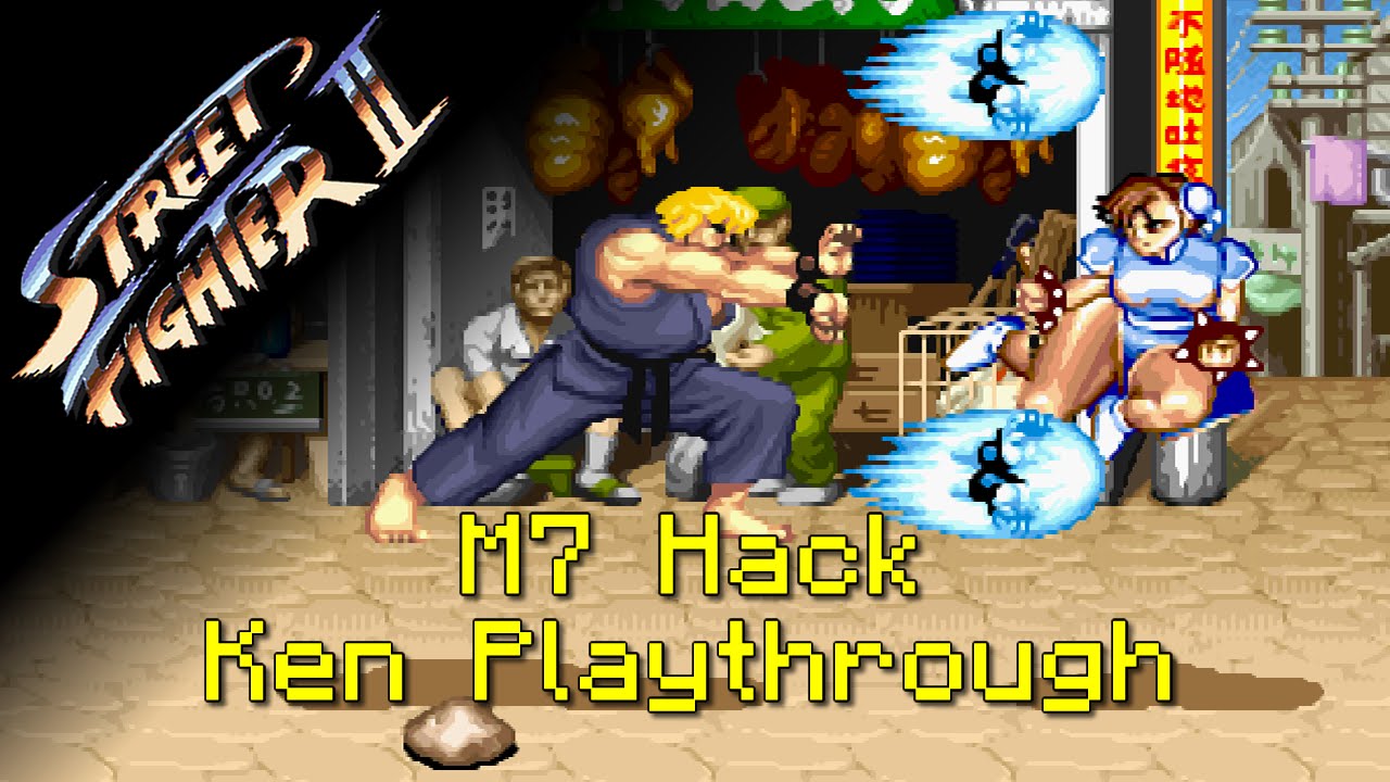 Street Fighter II': Champion Edition (Hack M7) - Zerando com o Ken