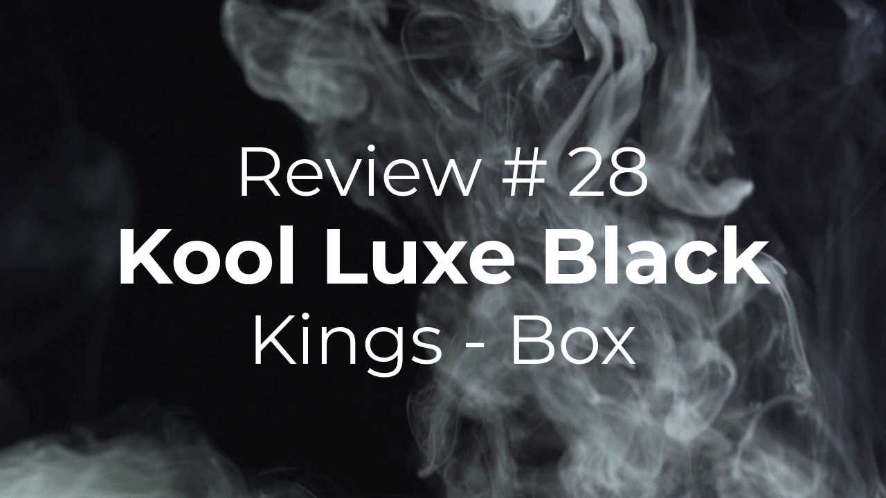 Ryan Reviews Cigarettes #28 - Kool Luxe Black Kings