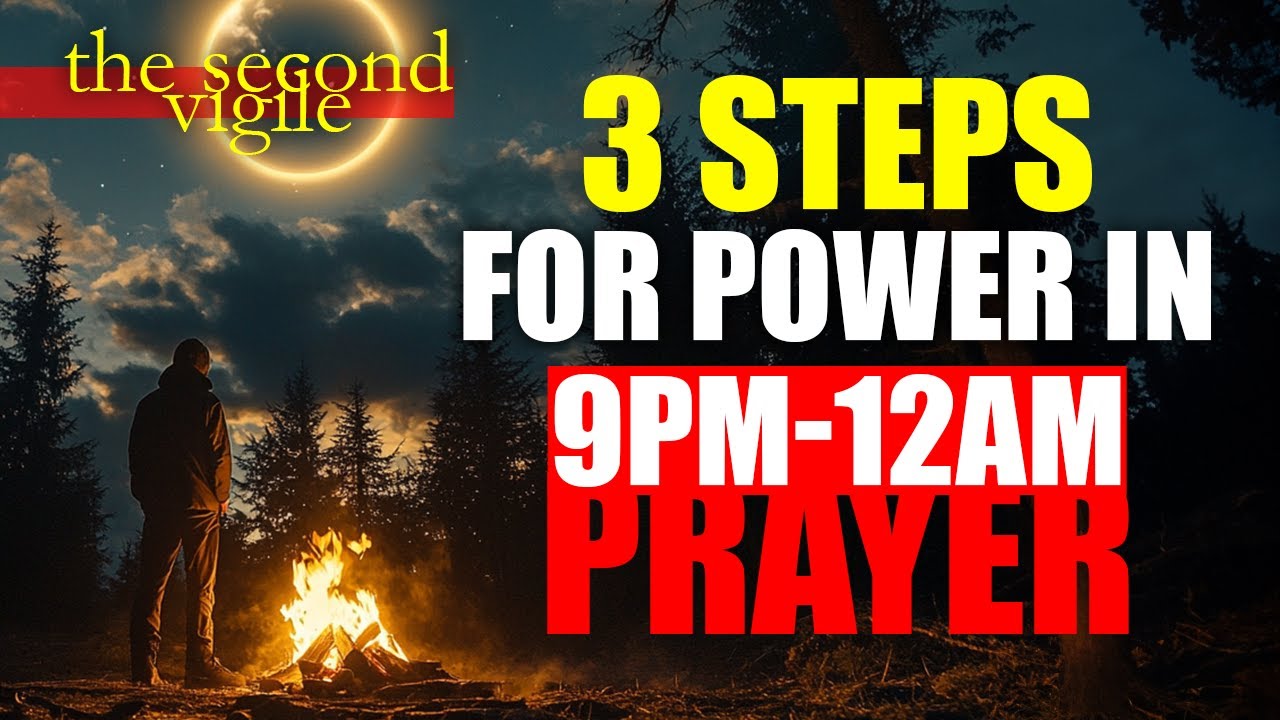 Do These 3 Things During Your 9PM–12AM Prayer for Miracles!