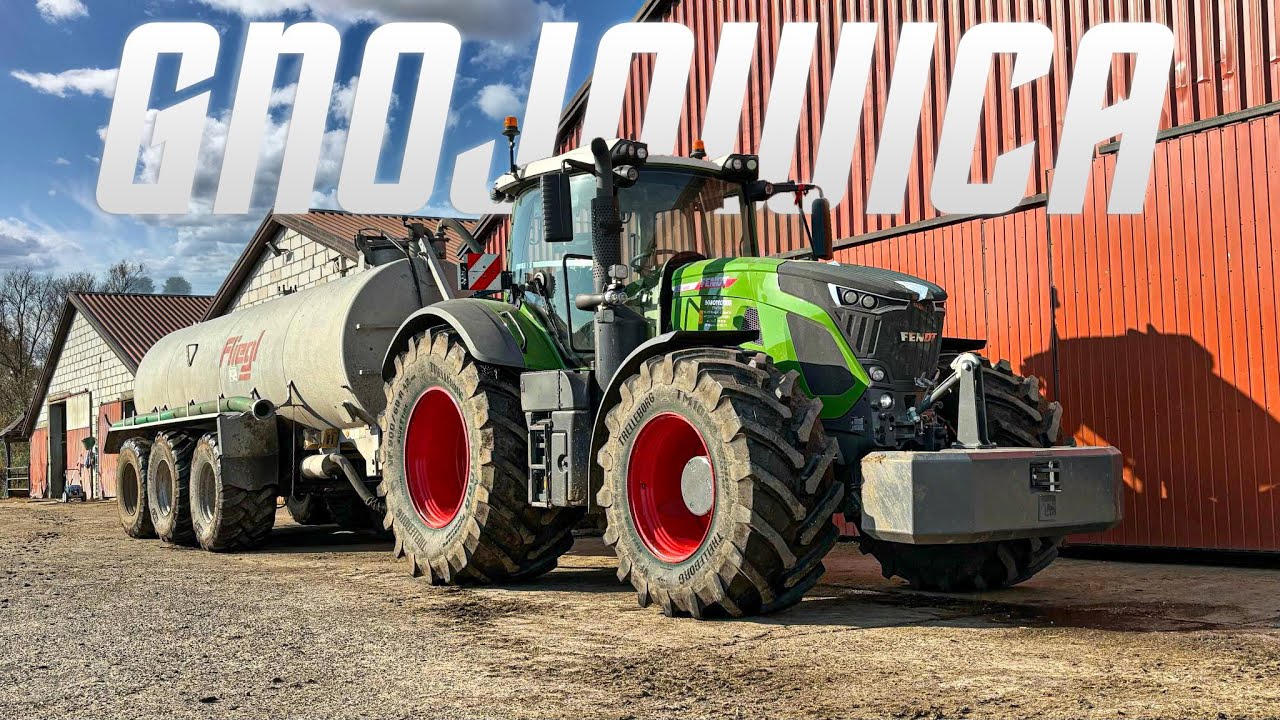 Gnojowica Pod Mieszankę Gorzowska 2023 I Fendt 936 Gen7 Profi+ & Fliegl VFW 20000 I Vlog#24 I