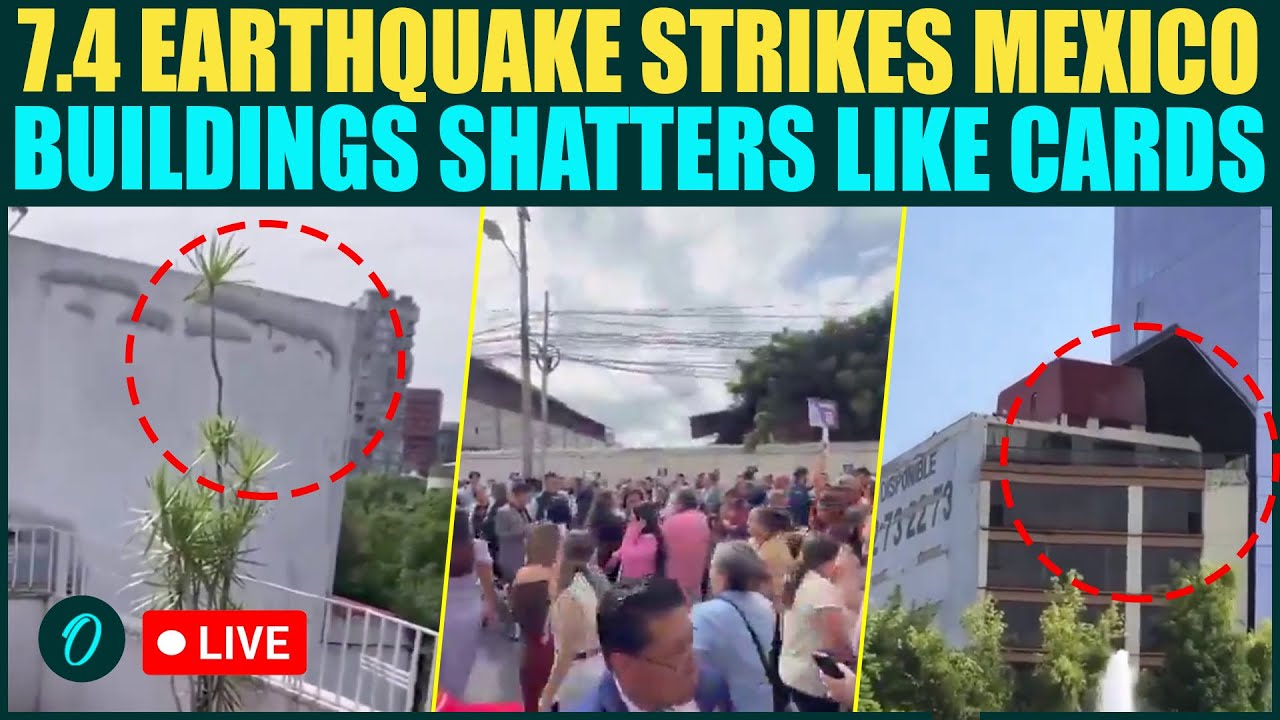 Mexico Earthquake LIVE: Massive 7.4 Earthquake ROCKS Mexico; Buildings SHAKE Violently, Tsunami?