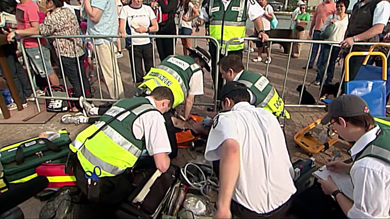 St John volunteers save Sudden Cardiac Arrest victim, Jamie Donaldson