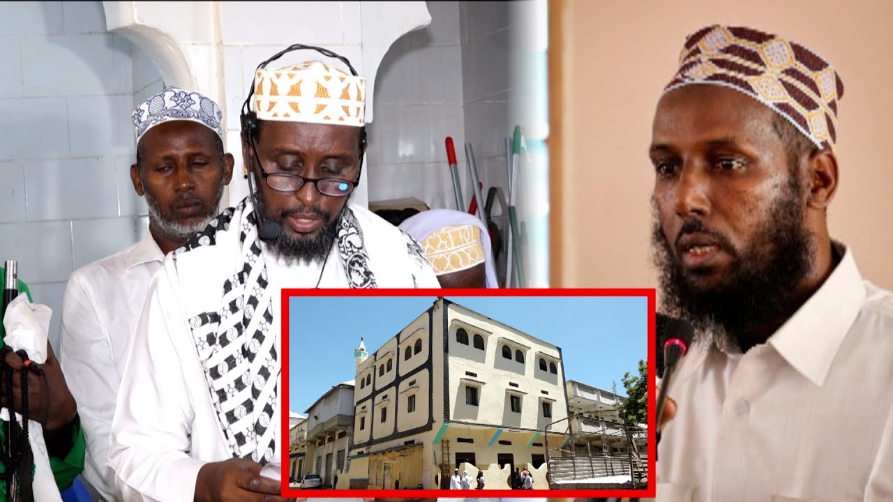 BOOB MASJID & WASIIR ROOBOOW:-Maamulka Masaajidka Khadir oo ku yaala Suuqa Bakaaraha iyo Culimada