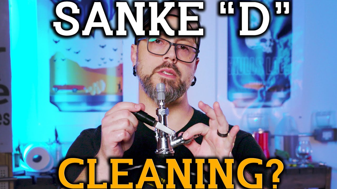 SANKE D Connector Complete OVERHAUL - CLEAN TO POUR OR KEG TRANSFER