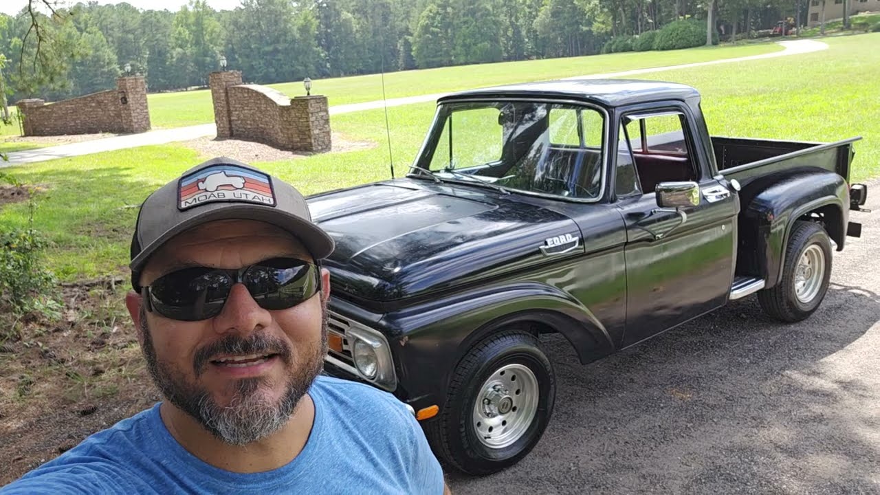 Ford F100 Stepside 1963 года