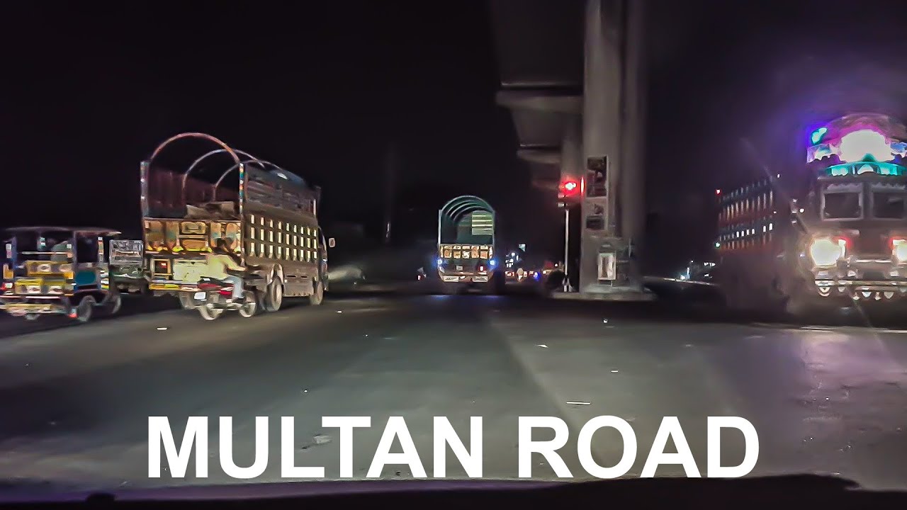 LAHORE NIGHT DRIVE - Band Road to Ferozepur Road | Multan Road | Club On Wheels