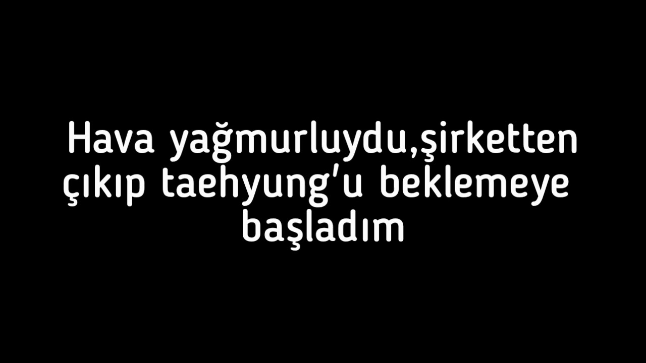 Taehyung ile hayal et⚡kavga[Asmr]