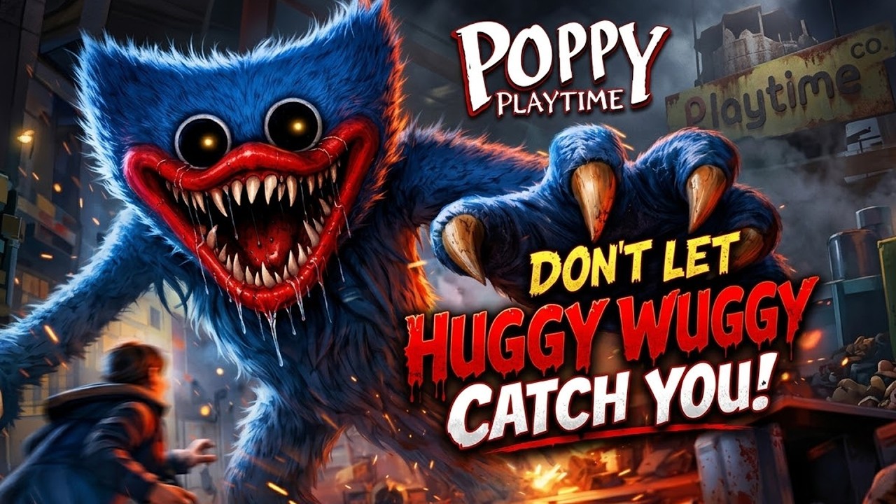 Don't Let Huggy Wuggy Catch You!!!😱 Poppy Playtime CHAPTER ONE Livestream #poppyplaytime #huggywuggy
