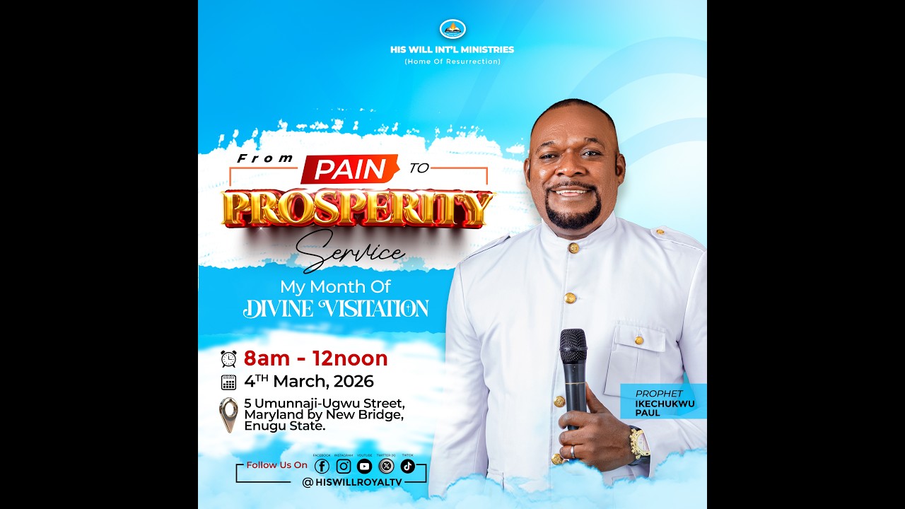 FROM PAIN TO PROSPERITY SERVICE. 04-03-2026