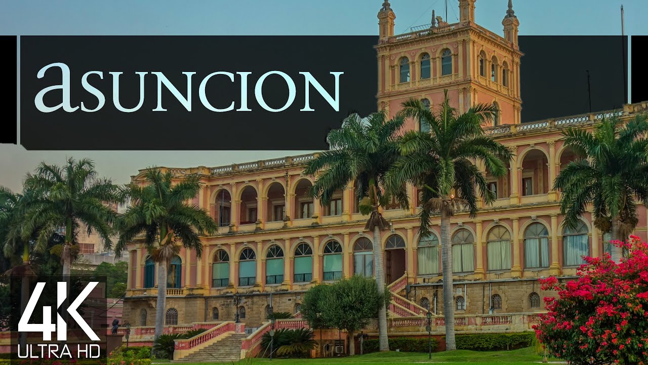 【4K】🇵🇾 Asuncion from Above 🔥 Capital of PARAGUAY 2022 🔥 Cinematic Wolf Aerial™ Drone Film